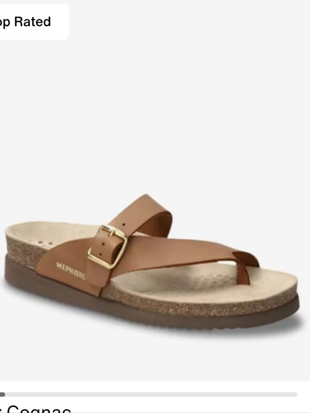 Mephisto Helen Sandals Women Tan Sz38(7)Usa Genuine Leather Made France - Picture 12 of 12